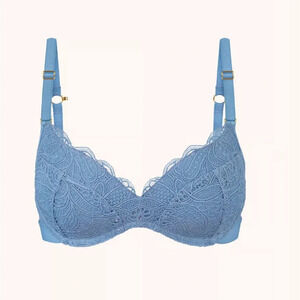 Brand New Lively Lace No-Wire Push-Up in Vintage Indigo
